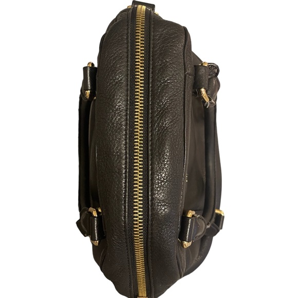 Michael Michael Kors Bags Black Bedford Belted Leather Satchel Medium - Picture 8 of 8